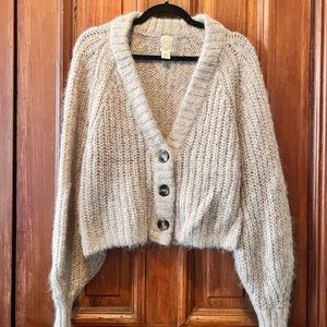 Chunky Woven Cardigan
